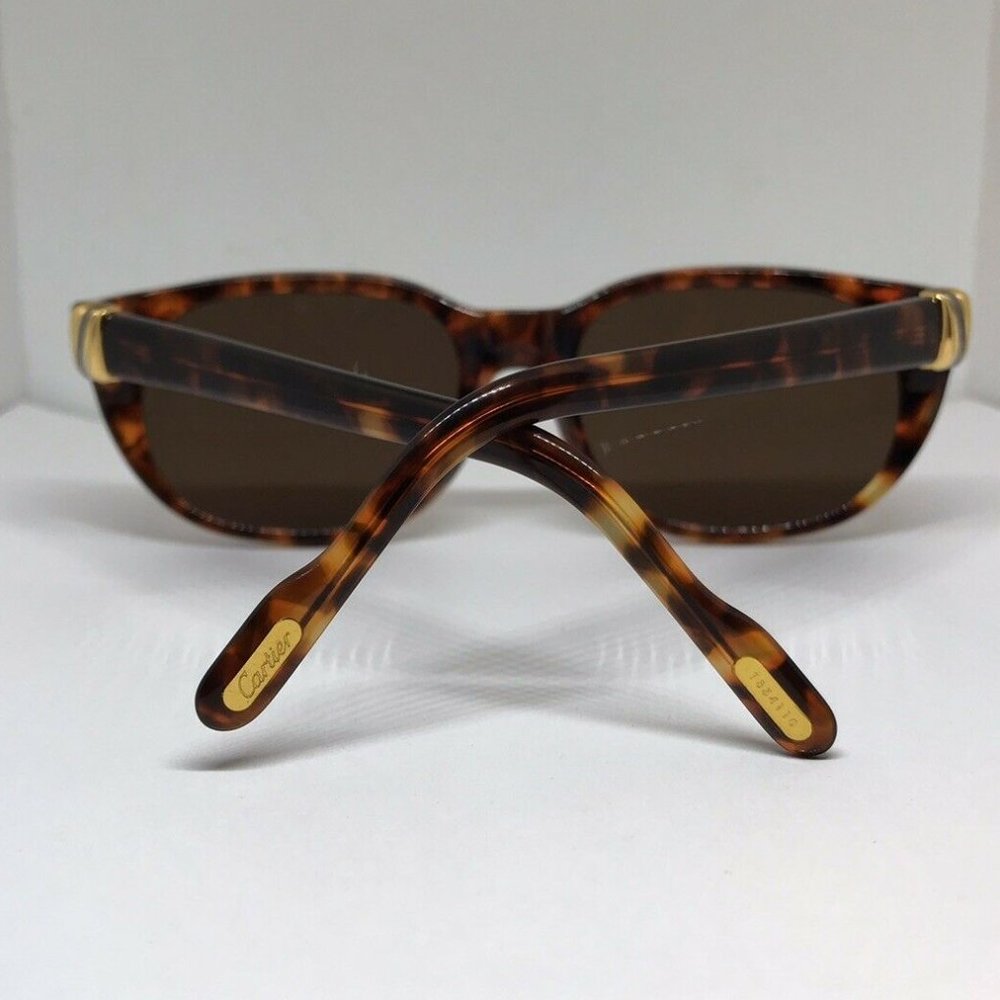 Cartier Glasses Sunglasses Trinity Havana Tortoise - Picture 5 of 8